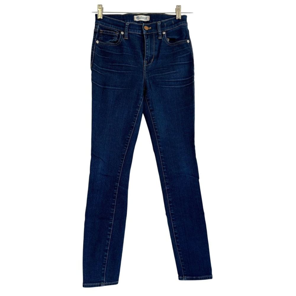 Madewell High Riser Skinny Kingston Wash Womens Jeans Size 26 - Picture 2 of 15